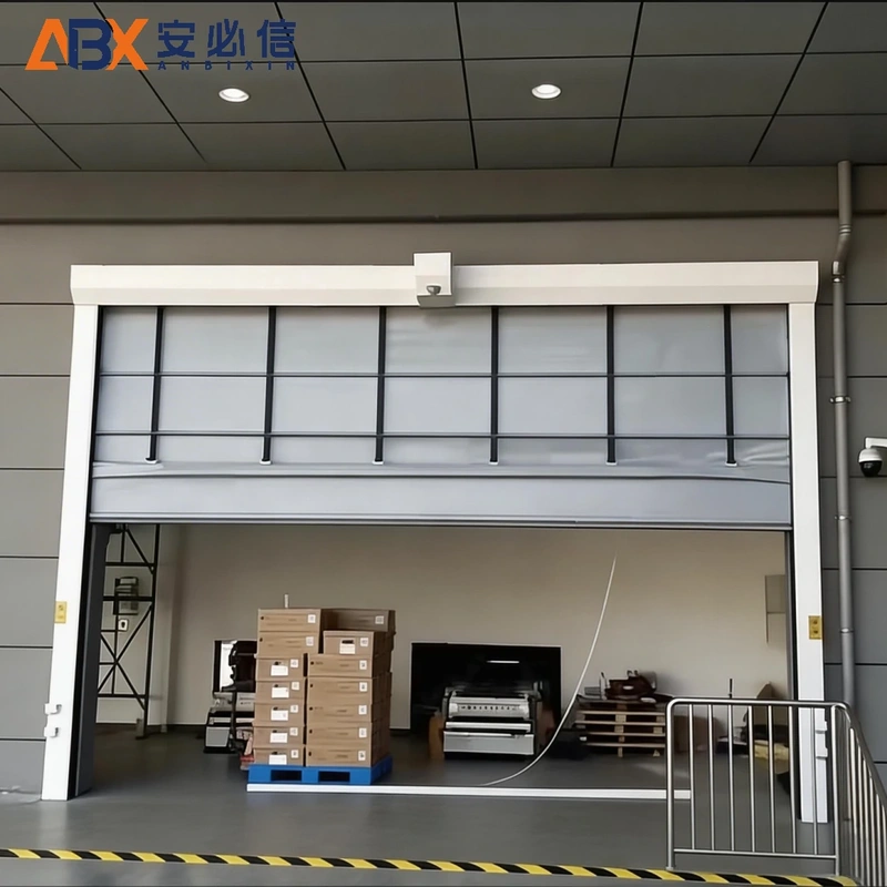 保定软帘堆积门